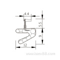 Embedded Seal Wooden Speakeasy Door Seal Wooden